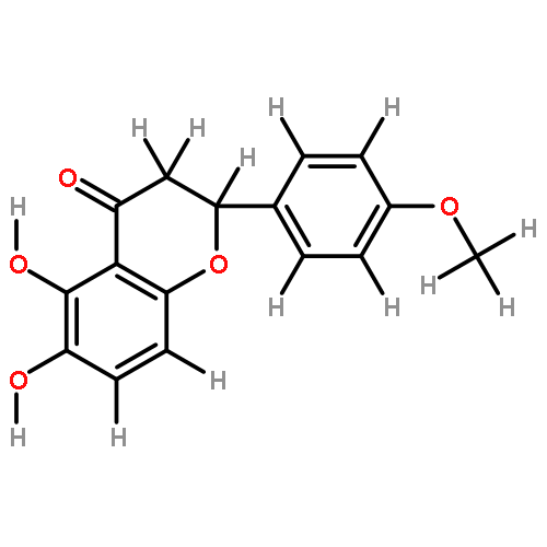 4'-Me ether-4',5,6-Trihydroxyflavanone