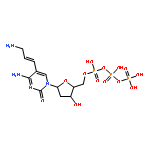 Cytidine 5'-(tetrahydrogen triphosphate),5-(3-amino-1-propenyl)-2'-deoxy-