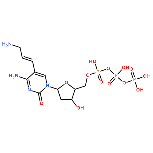 Cytidine 5'-(tetrahydrogen triphosphate),5-(3-amino-1-propenyl)-2'-deoxy-