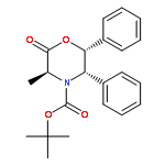 (3S,5S,6R)-4-(tert-butyloxycarbonyl)-5,6-diphenyl-3-methyl-2,3,5,6-tetrahydro-4H-1,4-oxazin-2-one