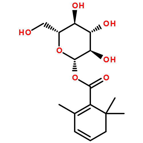 beta-D-glucopyranosyl 2,6,6-trimethylcyclohexa-1,3-diene-1-carboxylate