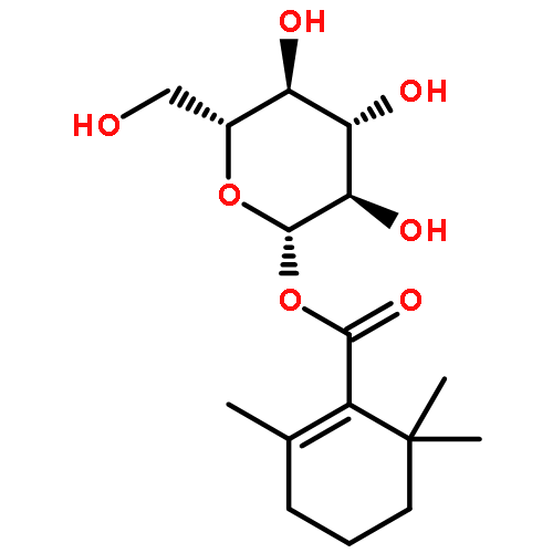 beta-D-glucopyranosyl 2,6,6-trimethylcyclohex-1-ene-1-carboxylate