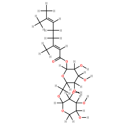 6-O-beta-d-xylopyranosyl-beta-D-glucopyranosyl (2E)-3,7-dimethylocta-2,6-dienoate