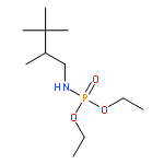 Phosphoramidic acid, (2,3,3-trimethylbutyl)-, diethyl ester