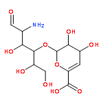 D-Glucose,2-amino-2-deoxy-4-O-(4-deoxy-a-L-threo-hex-4-enopyranuronosyl)- (9CI)