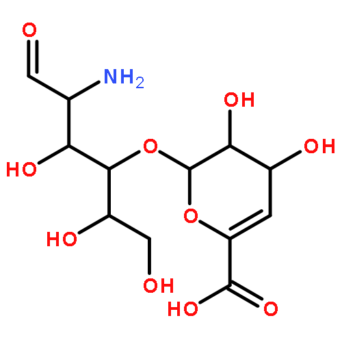 D-Glucose,2-amino-2-deoxy-4-O-(4-deoxy-a-L-threo-hex-4-enopyranuronosyl)- (9CI)