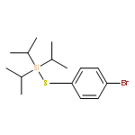 Silane, [(4-bromophenyl)thio]tris(1-methylethyl)-