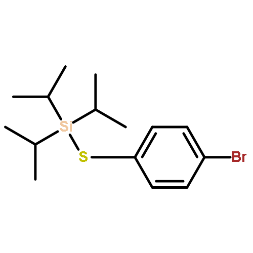 Silane, [(4-bromophenyl)thio]tris(1-methylethyl)-