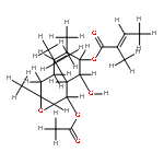 9,10-epoxy-5beta-O-tigloyl-7alphaH-8beta-O-acetylgermacra-3(4)E-en-6alpha-ol