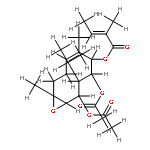 9,10-epoxy-5beta-O-tigloyl-7alphaH-6alpha,8beta-di-O-acetylgermacra-3(4)E-ene