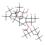 9,10-epoxy-6alpha-O-tigloyl-7alphaH-8beta-O-(3''-acetoxy-2''-methylbutyryl)germacra-3(4)E-en-5beta-ol