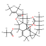 9,10-epoxy-5beta-O-acetyl-6alpha-O-tigloyl-7alphaH-8beta-O-(3''-hydroxy-2''-methylbutyryl)germacra-3(4)E-ene