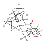 9,10-epoxy-6alpha-O-tigloyl-7alphaH-8beta-O-(3''-hydroxy-2''-methylbutyryl)germacra-3(4)E-ene