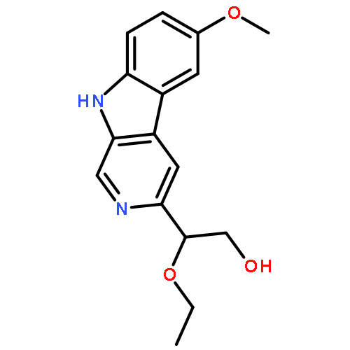 6-methoxy-3-(2-hydroxy-1-ethoxyethyl)-beta-carboline