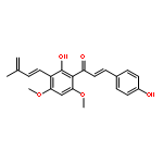 3'-(isoprenyl)-2',4-dihydroxy-4',6'-dimethoxychalcone