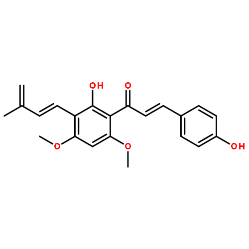 3'-(isoprenyl)-2',4-dihydroxy-4',6'-dimethoxychalcone