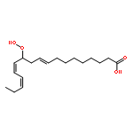 9,13,15-Octadecatrienoic acid, 12-hydroperoxy-, (E,Z,Z)-