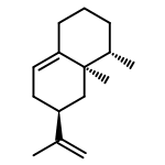 Naphthalene,1,2,3,4,6,7,8,8a-octahydro-1,8a-dimethyl-7-(1-methylethenyl)-, (1S,7S,8aR)-