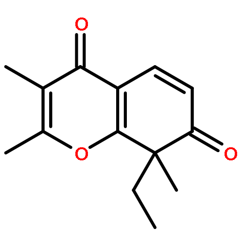 4H-1-Benzopyran-4,7(8H)-dione,8-ethyl-2,3,8-trimethyl-, (8R)-