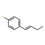 Benzene, 1-(1E)-1-butenyl-4-fluoro-