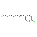 Benzene, 1-chloro-4-(1E)-1-octenyl-