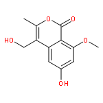 6-hydroxy-4-hydroxymethyl-8-methoxy-3-methylisocoumarin