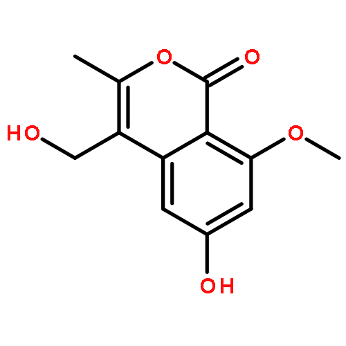 6-hydroxy-4-hydroxymethyl-8-methoxy-3-methylisocoumarin