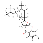 (3S,4'S,5'R)--5'-[(3Z)-4,8-dimethylnona-3,7-dien-1-yl]-4',5'-dihydro-4',8-dihydroxy-5'-methyl-3'H,5H-spiro[1,4-benzodioxepine-3,2'-furan]-2,5-dione