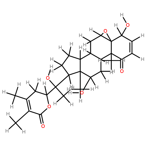 (20R,22R)-5beta,6beta-epoxy-4beta,12beta,20-trihydroxy-1-oxowith-2-en-24-enolide