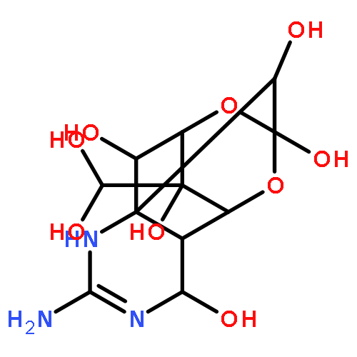 5,9:7,10a-Dimethano-10aH-[1,3]dioxocino[6,5-d]pyrimidine-4,7,10,11,12-pentol,2-amino-12-(dihydroxymethyl)-3,4,4a,5,9,10-hexahydro-,(4R,4aR,5R,7S,9S,10S,10aR,11S,12S)-