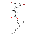 2-Ethylhexyl 4,6-dibromo-3-fluorothieno[3,4-b]thiophene-2-carboxylate