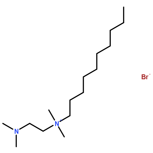 1-Decanaminium, N-[2-(dimethylamino)ethyl]-N,N-dimethyl-, bromide