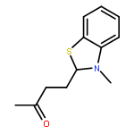 2-Butanone,4-(2,3-dihydro-3-methyl-2-benzothiazolyl)-