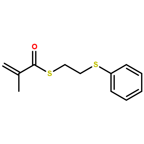 2-Propenethioic acid, 2-methyl-, S-[2-(phenylthio)ethyl] ester