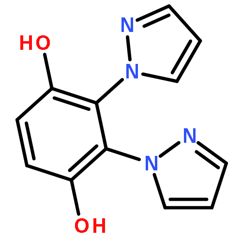 1,4-Benzenediol, 2,3-di-1H-pyrazol-1-yl-