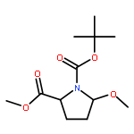 1,2-Pyrrolidinedicarboxylic acid, 5-methoxy-, 1-(1,1-dimethylethyl)2-methyl ester, (2S,5S)-