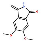 2,3-dihydro-5,6-dimethoxy-3-methylene-1H-Isoindol-1-one