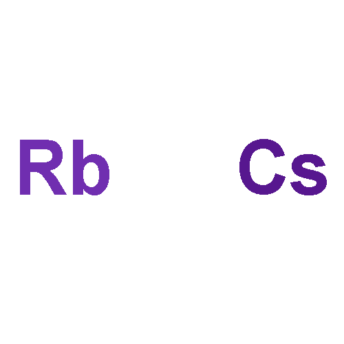 Cesium, compound with rubidium (1:1)