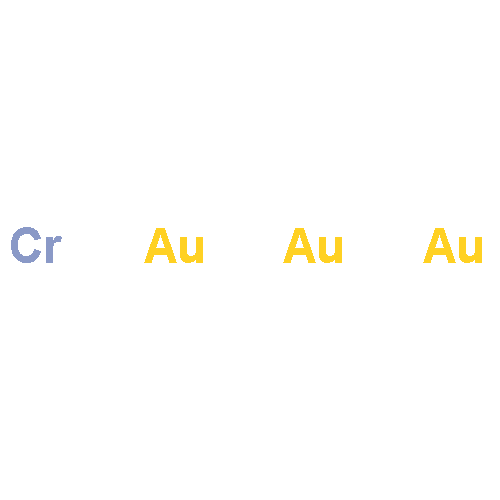 Chromium, compd. with gold (1:3)