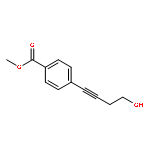 4-(4-Hydroxy-1-butynyl)benzoic Acid Methyl Ester