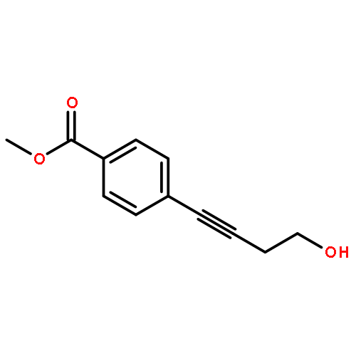 4-(4-Hydroxy-1-butynyl)benzoic Acid Methyl Ester