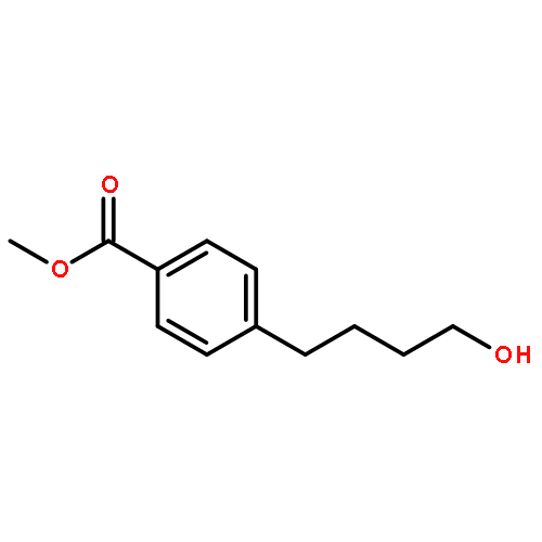 Benzoic acid, 4-(4-hydroxybutyl)-, methyl ester