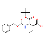 erythro-N-[(Phenylmethoxy)carbonyl]-3-allyl-L-aspartic acid 1-tert-butyl ester