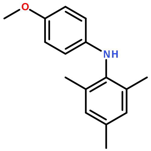 Benzenamine, N-(4-methoxyphenyl)-2,4,6-trimethyl-