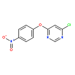 Pyrimidine, 4-chloro-6-(4-nitrophenoxy)-