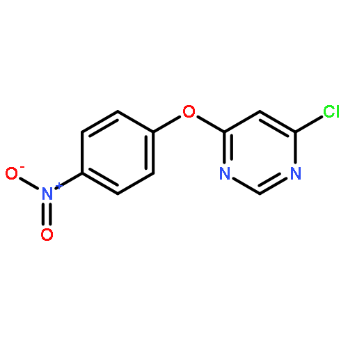 Pyrimidine, 4-chloro-6-(4-nitrophenoxy)-