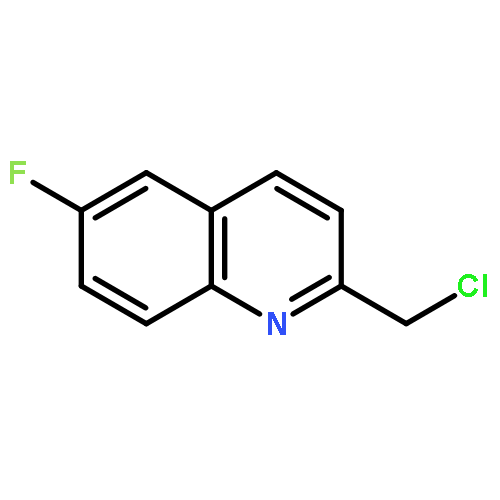 Quinoline, 2-(chloromethyl)-6-fluoro-