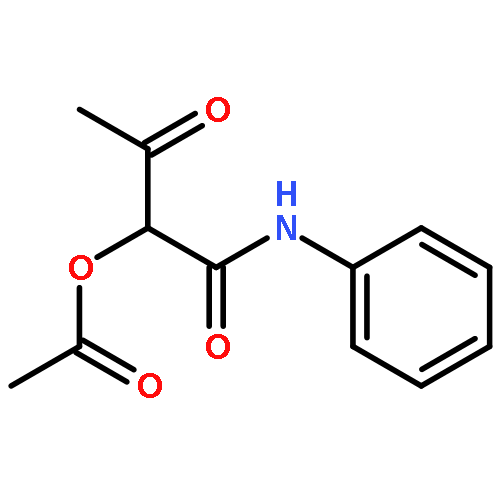 Butanamide, 2-(acetyloxy)-3-oxo-N-phenyl-