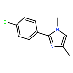 2-(4-chlorophenyl)-1,4-dimethyl-1H-Imidazole