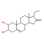 2alpha,3beta-dihydroxy-16-oxopregn-5(6)-ene